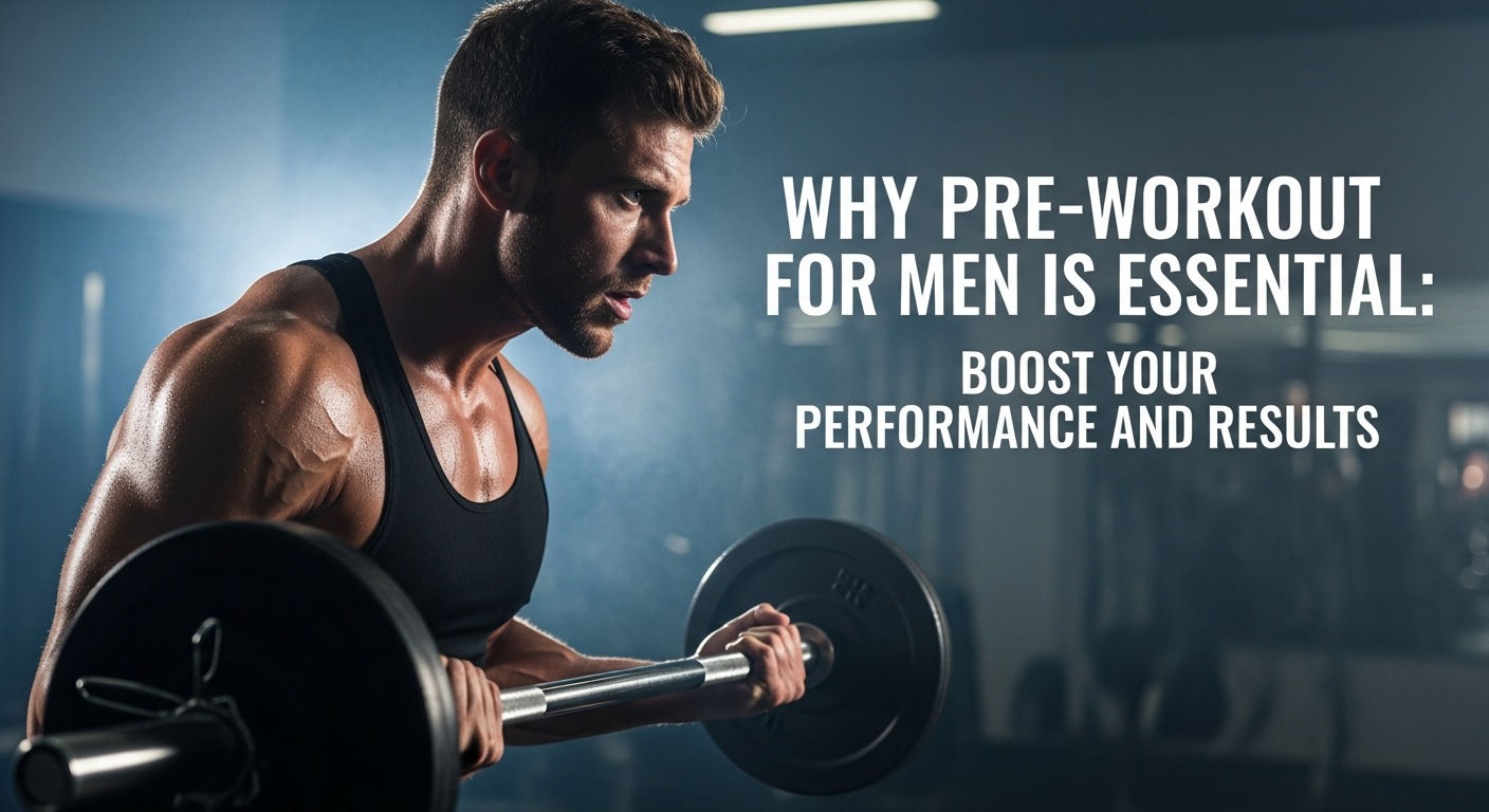 Men's Pre Workout Supplement is designed to help men with their physical performance and mental focus.